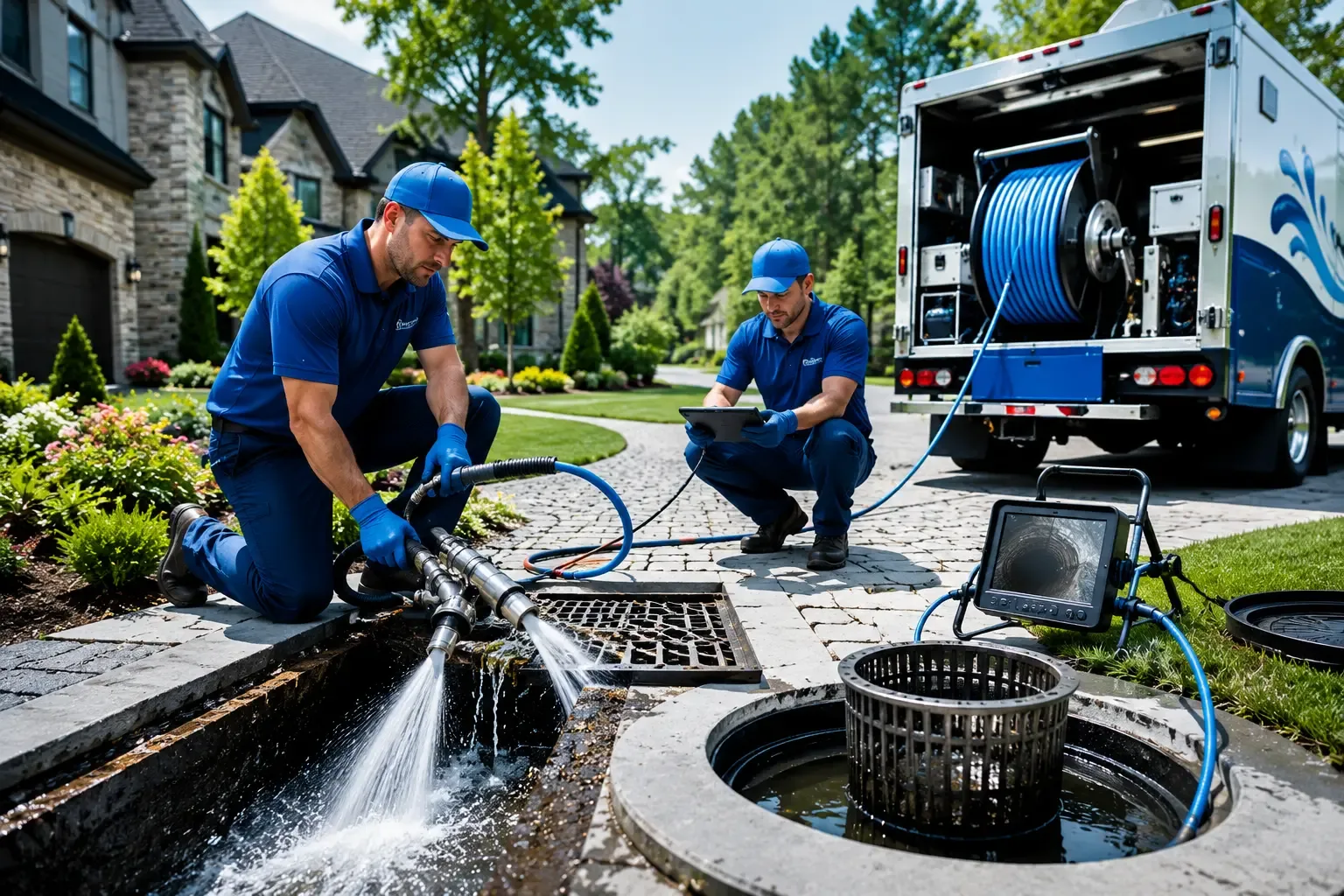 Local outdoor drain cleaning professionals in Hometown, WV